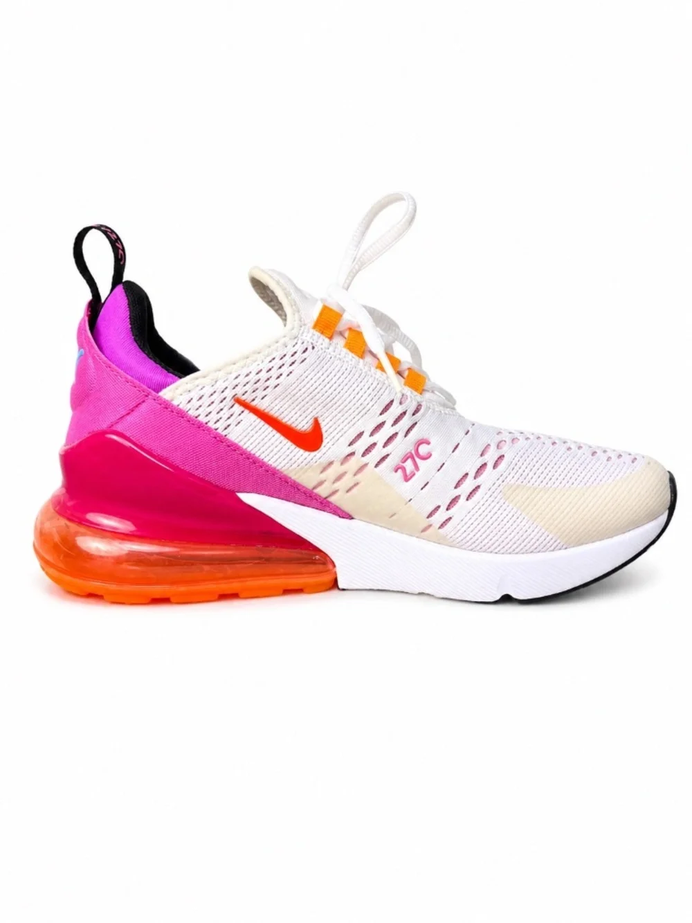 Nike Air Max 270 Fuchsia Dream Crimson Sneakers Women's Size 8 NEW